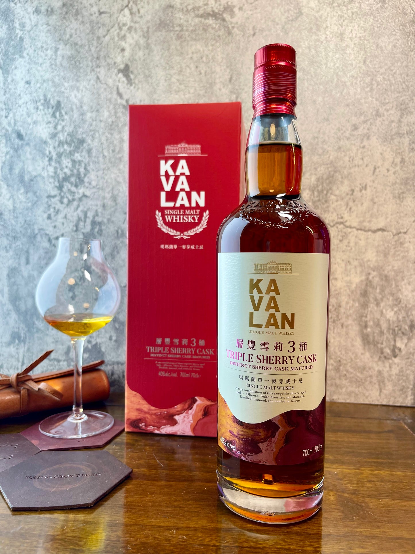 Kavalan Triple Sherry Cask Single Malt Whisky 雪莉三桶 單一 純麥威士忌700ml
