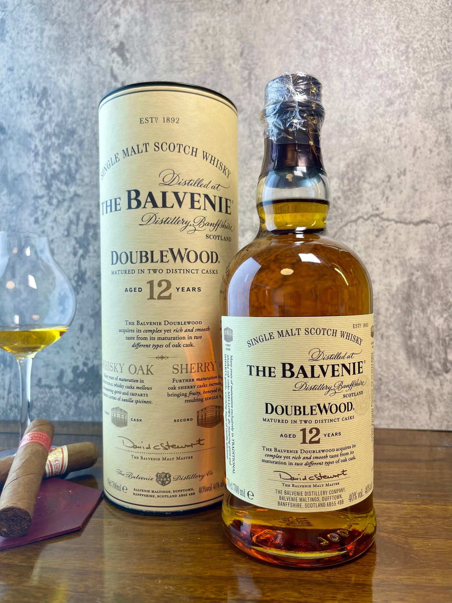 Balvenie Double Wood 12 Year Old 雙桶單一純麥威士忌700ml