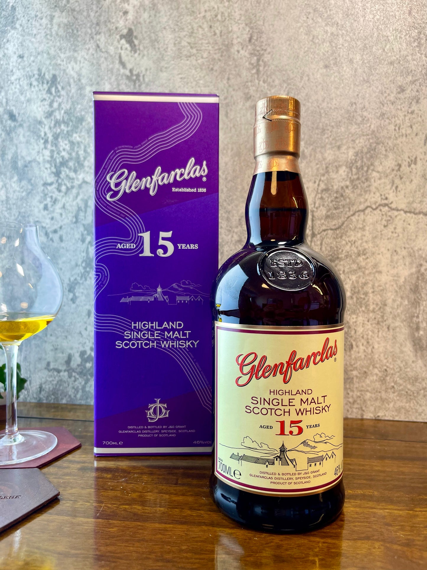 Glenfarclas 15yo Single Malt Whisky 單一麥芽威士忌 700ml