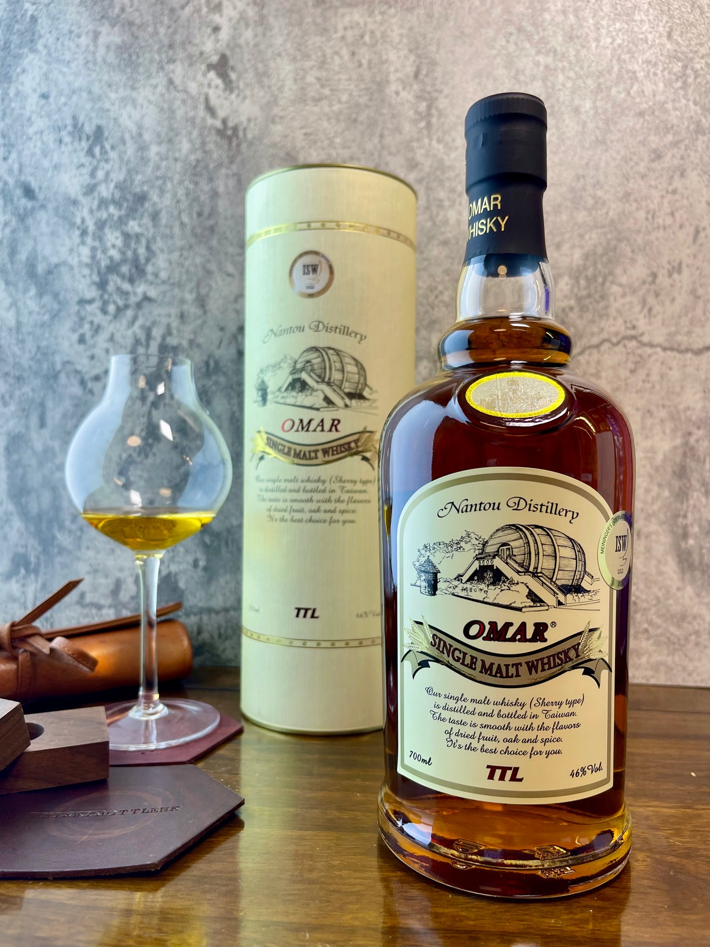 OMAR Sherry Single Malt Whisky 南投酒廠雪莉桶單一純麥威士忌700ml