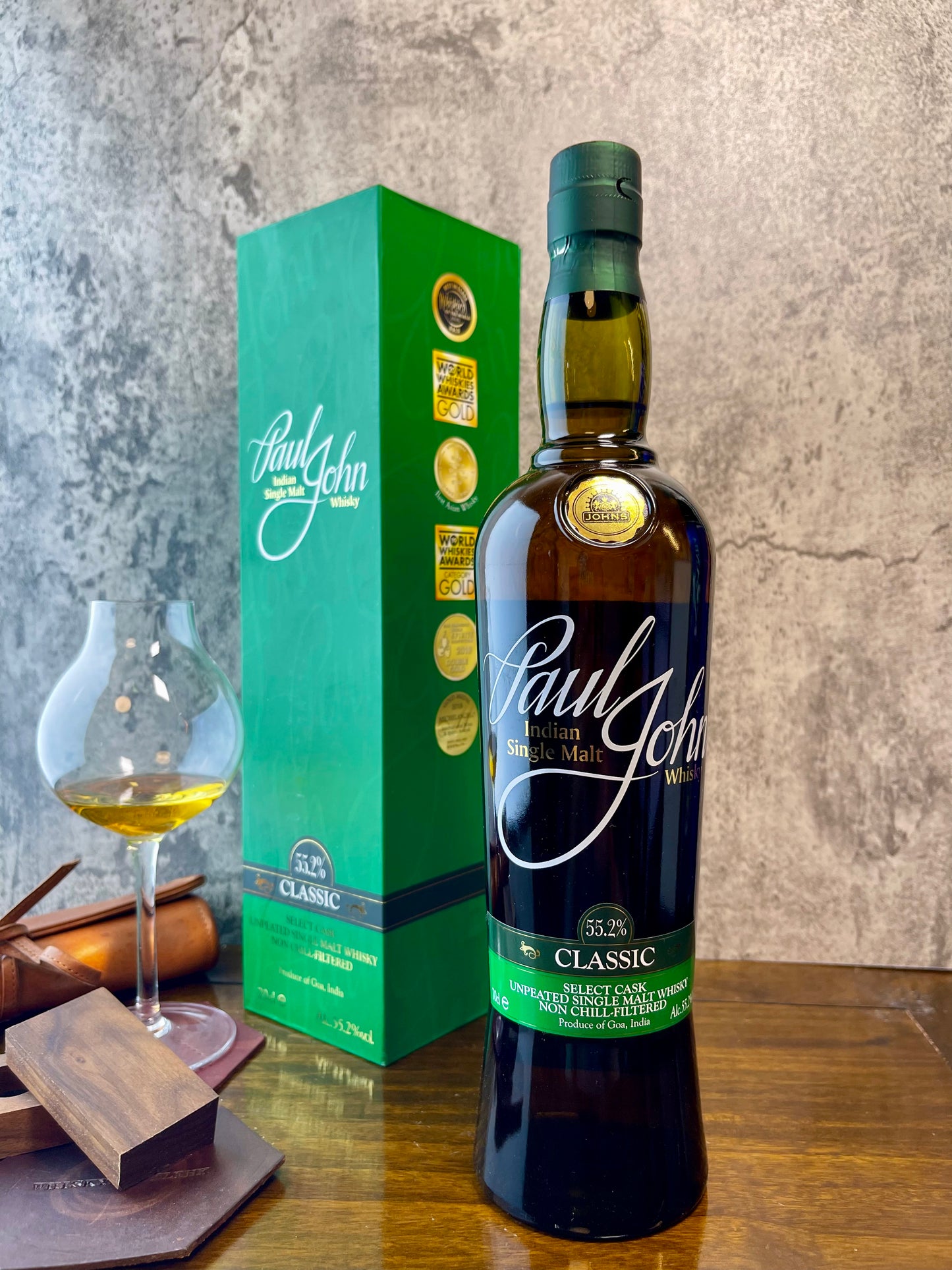 Paul John Classic Select Cask Indian Single Malt Whisky Cask Strength 原桶強度 精選 單一純麥威士忌700ml