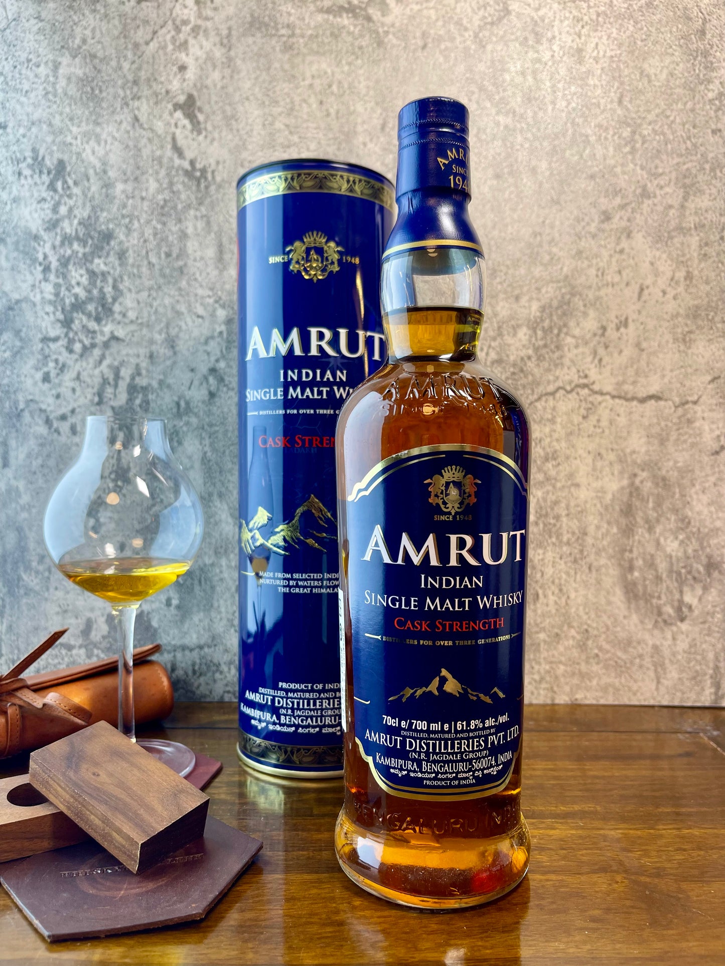 AMRUT Indian Single Malt Whisky Cask Strength 700ml