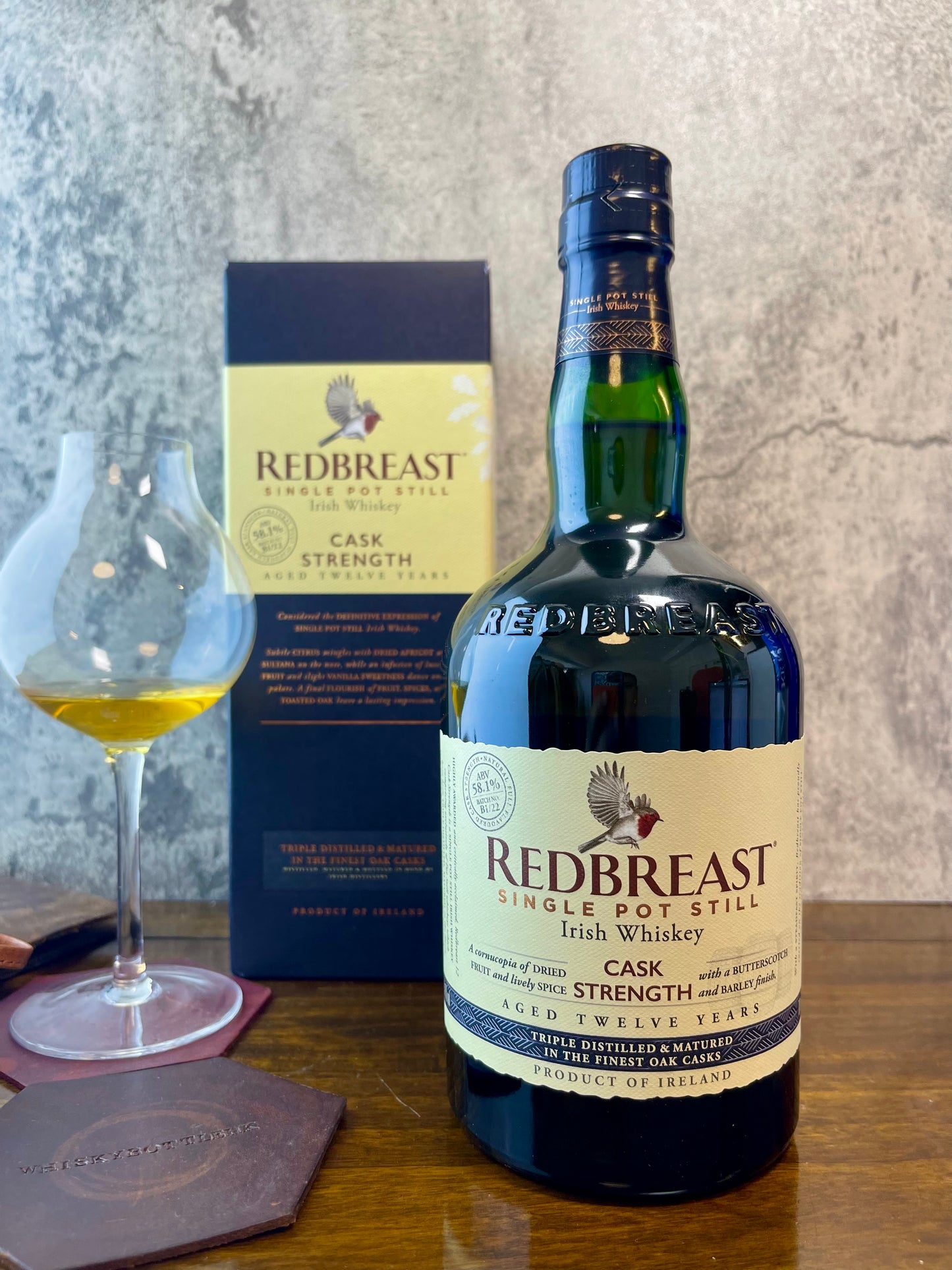 Redbreast 12 Years Cask Strength Single Pot Still Irish Whiskey 單一壺式蒸餾強度原酒威士忌 700ml