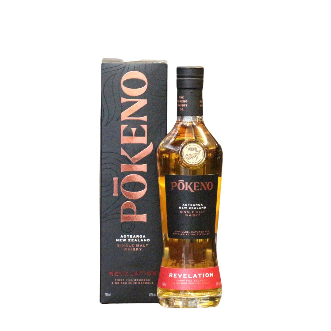 Pōkeno "REVELATION" Aotearoa New Zealand Single Malt Whisky 700ml