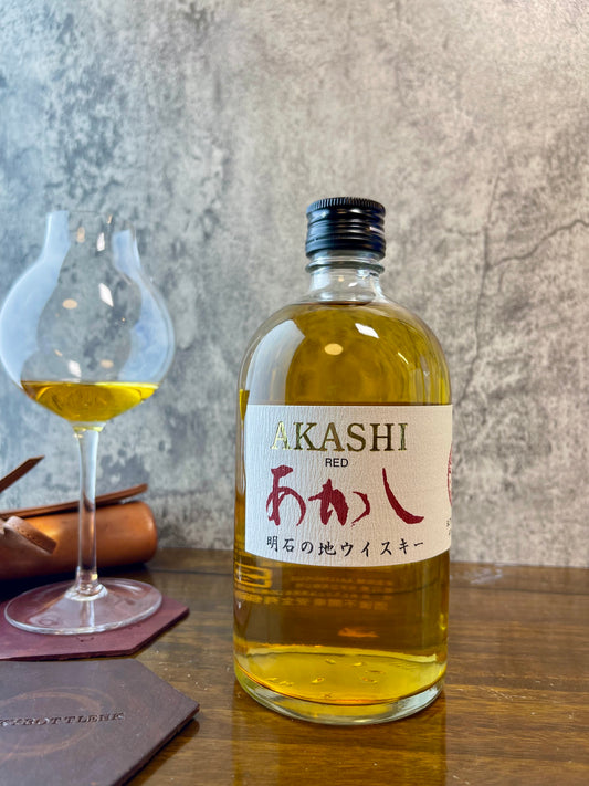 Akashi Red White Oak Blended Japanese Whisky 明石 紅 白橡木 調和威士忌 500ml