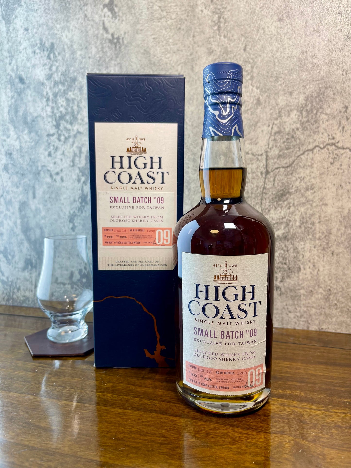 High Coast Oloroso Sherry Single Malt Whisky 瑞典 高岸 雪莉桶 (台灣限定版) 700ml